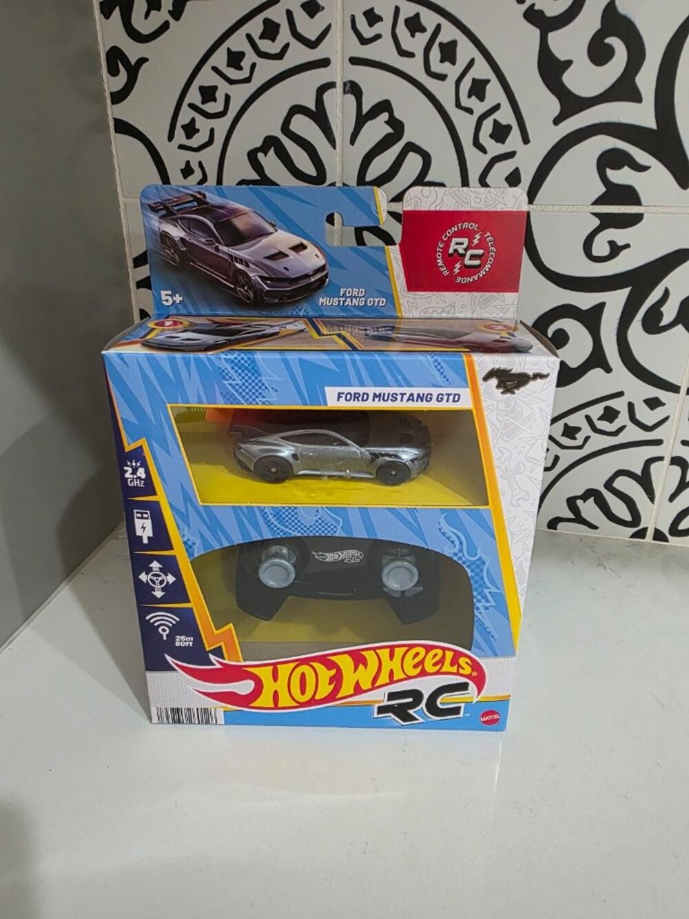 Hot Wheels 2025 RC Ford Mustang GTD Remote Controlled NEW